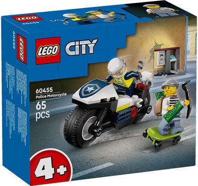 LEGO City Policijos motociklo gaudynės