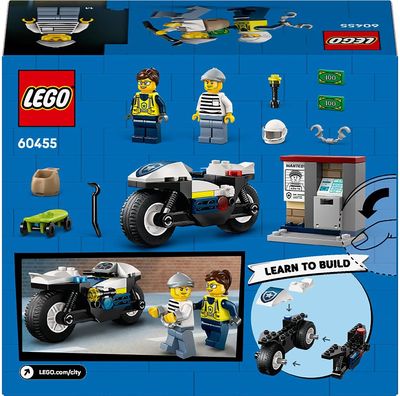 LEGO City Policijos motociklo gaudynės