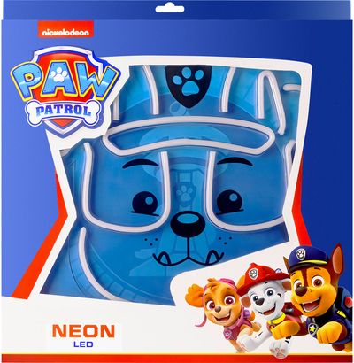 Neon LED on a stand Paw Patrol - Rubble OW-120446