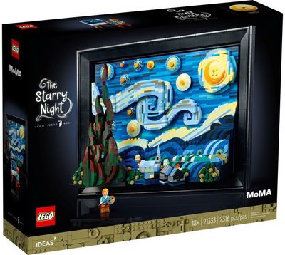 LEGO Ideas Vincentas van Gogas – Žvaigždėta naktis