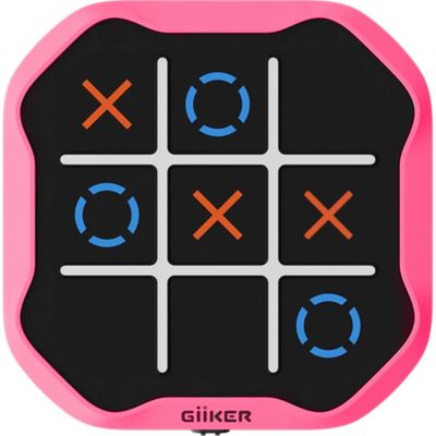 GIIKER TIC-TAC-TOE interaktyvi konsolė susikaupimui ir atminčiai gerinti, ROŽINĖ