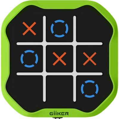 GIIKER TIC-TAC-TOE interaktyvi konsolė susikaupimui ir atminčiai gerinti, ŽALIA