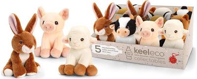 Pliušinis žaislas KEEL TOYS Farm Animals, 12 cm