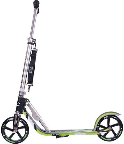 Paspirtukas HUDORA BigWheel 205, pilkos/žalios sp.