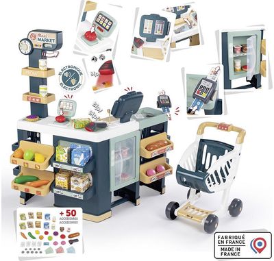 Didelė žaislinė parduotuvė SMOBY