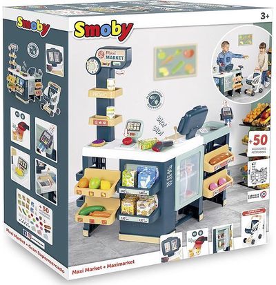 Didelė žaislinė parduotuvė SMOBY