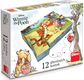 Kubelių dėlionė DINO Winnie The Pooh And Friends, 12 vnt.