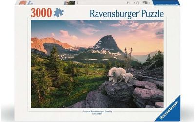 Dėlionė RAVENSBURGER With an Alpine Ibex Kid, 3000 det.