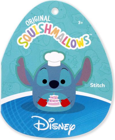 SQUISHMALLOWS DISNEY STITCH Pliušinis žaislas, 16 cm