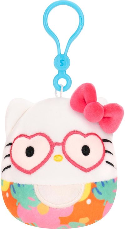 SQUISHMALLOWS HELLO KITTY W25 Prisegamas pliušinis žaislas, 8 cm
