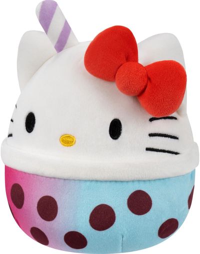 SQUISHMALLOWS HELLO KITTY Mystery Squad W25 paslaptingas pliušinis gyvūnėlis, 12