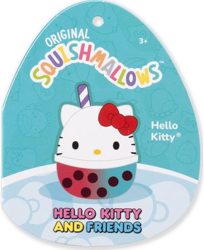 SQUISHMALLOWS HELLO KITTY Mystery Squad W25 paslaptingas pliušinis gyvūnėlis, 12