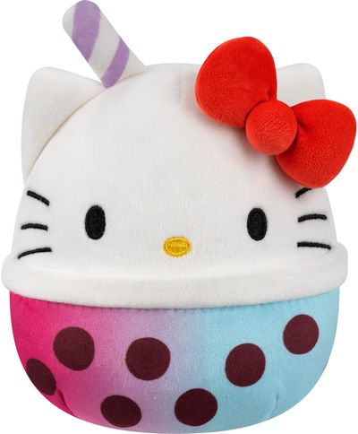 SQUISHMALLOWS HELLO KITTY Mystery Squad W25 paslaptingas pliušinis gyvūnėlis, 12