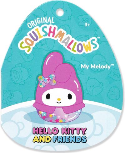 SQUISHMALLOWS HELLO KITTY W25 Pliušinis žaislas, 20 cm