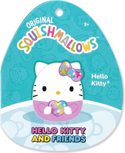 SQUISHMALLOWS HELLO KITTY W25 Pliušinis žaislas, 20 cm