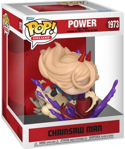 FUNKO POP! Deluxe Vinilinė figūrėlė: Chainsaw Man - Power (Blood Mallet)