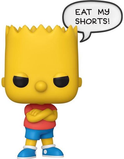 FUNKO POP! Vinilinė figūrėlė: The Simpsons - Bart (Eat My Shorts!)