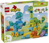 LEGO DUPLO Dinozaurai ant ratukų trys viename