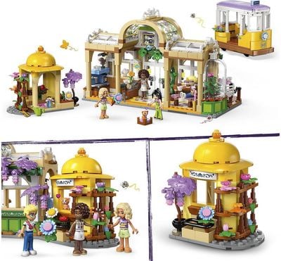 LEGO Friends Augalų kavinė ir gėlių parduotuvė
