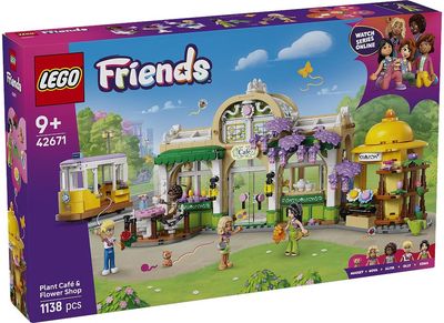 LEGO Friends Augalų kavinė ir gėlių parduotuvė