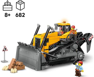 LEGO City Geltonas buldozeris