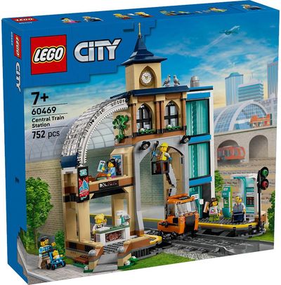 LEGO City Centrinė traukinių stotis