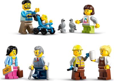 LEGO City Centrinė traukinių stotis