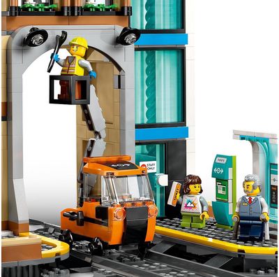 LEGO City Centrinė traukinių stotis