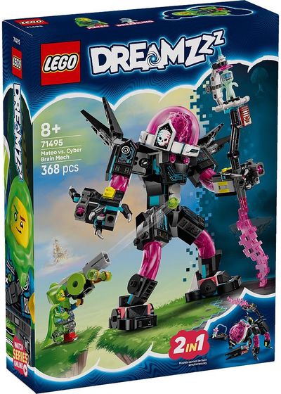 LEGO DREAMZzz Mateo prieš robotą su kibersmegenimis