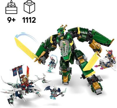 LEGO NINJAGO Lloyd reaktyvinis robotas