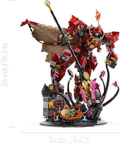 LEGO NINJAGO Ugnies riteris-robotas