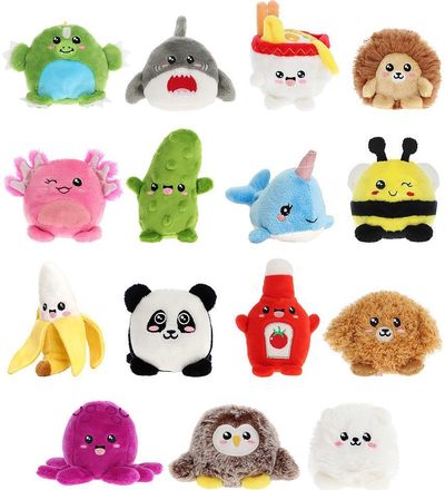 Pliušinis žaislas KEEL TOYS Bobballs, blind box, įv. rūšių
