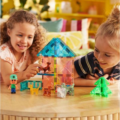 MAGNA-TILES Magnetinis konstruktorius Šuniukų parkas, 27 det.