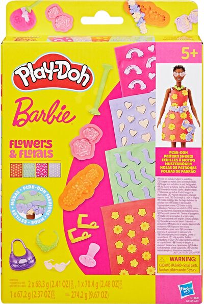 PLAY-DOH playset Barbie Designer Patterns Packs