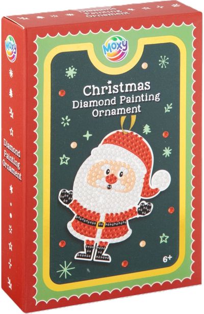 Kūrybinis rinkinys CHRISTMAS Diamond Painting Ornament, įv. rūšių