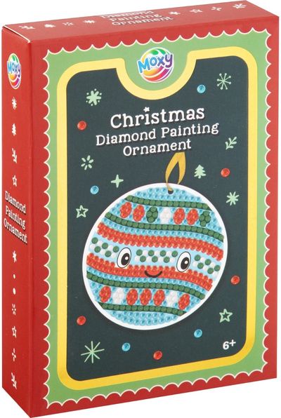 Kūrybinis rinkinys CHRISTMAS Diamond Painting Ornament, įv. rūšių