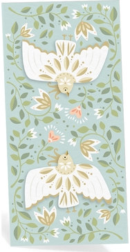 Pinigų vokelis su kortele Meilės karūnuoti