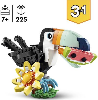 LEGO Creator Laukiniai gyvūnai: atogrąžų tukanas