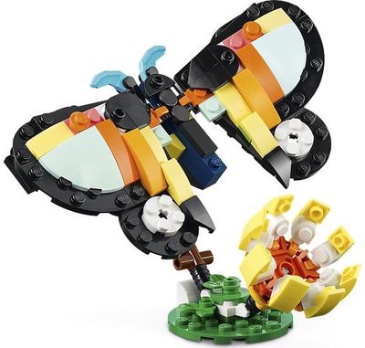 LEGO Creator Laukiniai gyvūnai: atogrąžų tukanas