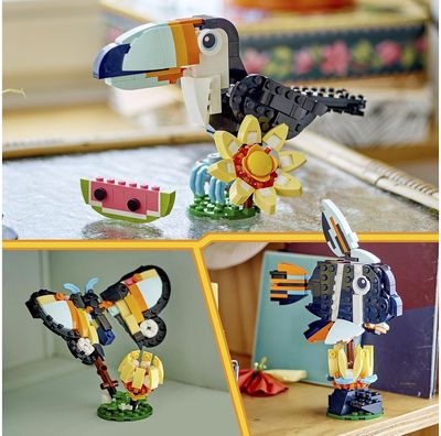 LEGO Creator Laukiniai gyvūnai: atogrąžų tukanas