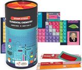 Mokomasis stalo žaidimas CHALK AND CHUCKLES Chemijos elementai, Smart Stics