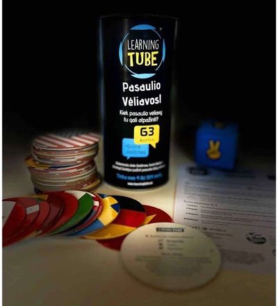 Mokomasis stalo žaidimas K TOYZ Pasaulio vėliavos