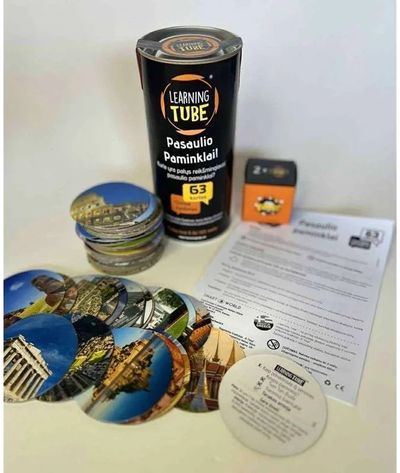 Mokomasis stalo žaidimas K TOYZ Pasaulio paminklai