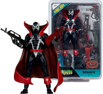Kolekcinė figūrėlė Spawn 7in with Comic – Spawn 1977 McFarlane Toys Digital Variant