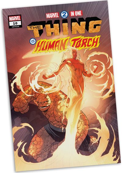Kolekcinė figūrėlė Marvel Collection 1:6th WV6 – Human Torch Marvel 2 in 1 #10