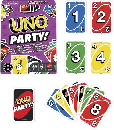 UNO kortos PARTY (atnaujintos)