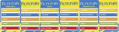 Stalo žaidimas PICTIONARY (lietuvių kalba)
