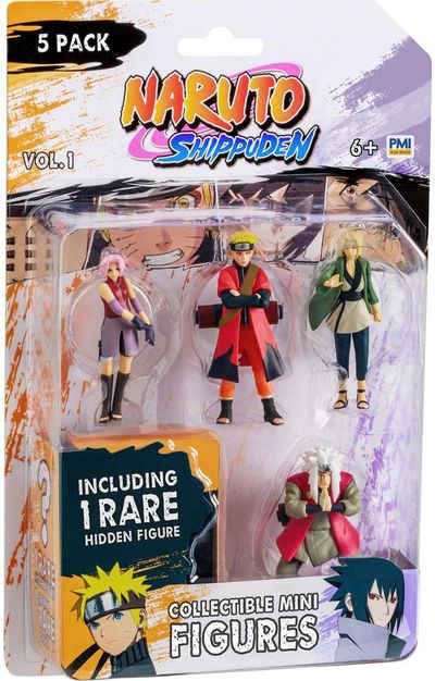 NARUTO Figūrėlės, 5 vnt., 7 cm