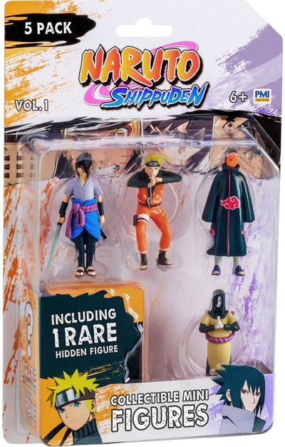 NARUTO Figūrėlės, 5 vnt., 7 cm