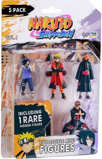 NARUTO Figūrėlės, 5 vnt., 7 cm